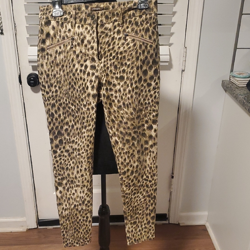 J McLaughlin Leopard Print Pants